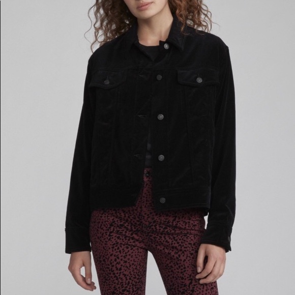rag & bone Jackets & Blazers - Rag & Bone velvet oversized jacket